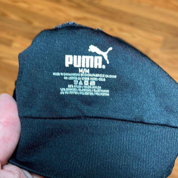 Puma Sports Bra, black , silver decal - Picture 5 of 5